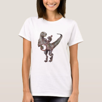 Banjo, das Velociraptor spielt T-Shirt