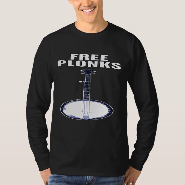 Banjo Free Plonks T-Shirt (Vorderseite)