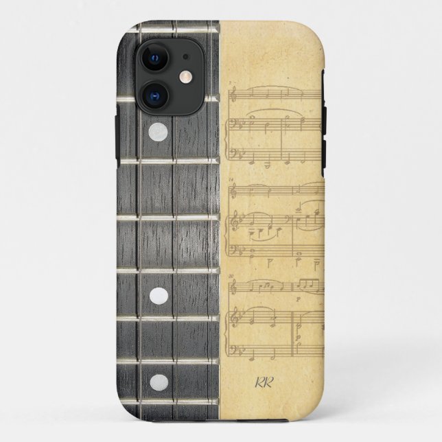 Banjo Fretboard Noten iPhone 5 Fall Case-Mate iPhone Hülle (Rückseite)