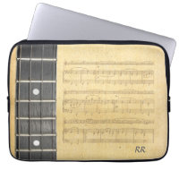 Banjo Fretboard Notenen-Neopren-Hülse 14"