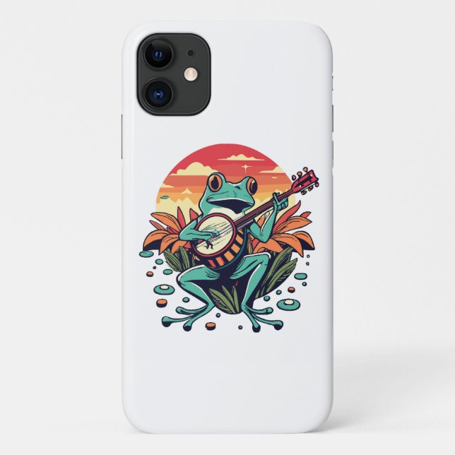 Banjo Frog Case-Mate iPhone Hülle (Rückseite)