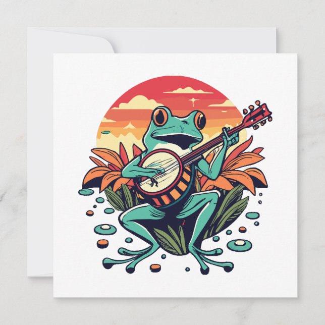Banjo-Frosch (Vorderseite)