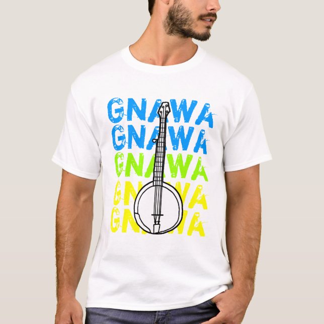 Banjo Gnawa T-Shirt (Vorderseite)