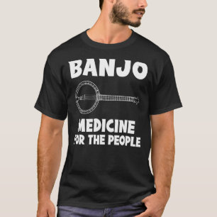 Banjo ist Medizin für die Menschen Hoodie Long Sle T-Shirt