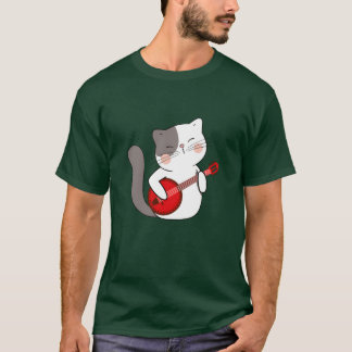 Banjo-Katzenfreunde T-Shirt