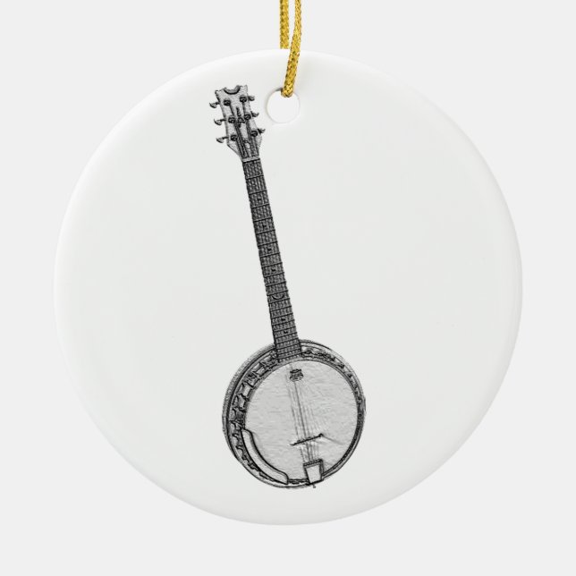 Banjo Keramikornament (Vorne)