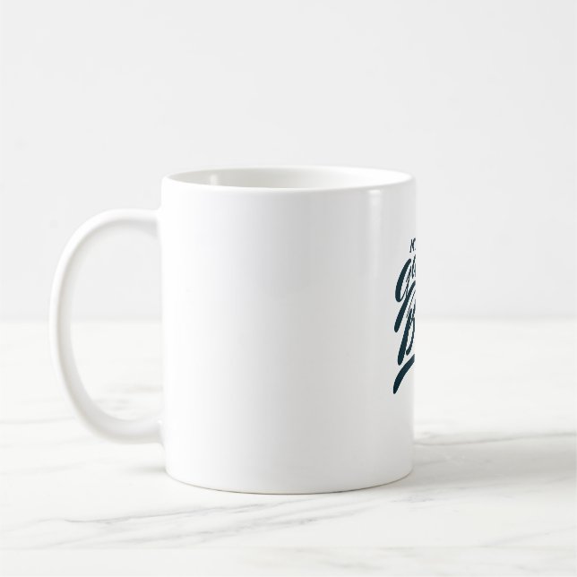 Banjo Mein Glas ist blau Kaffeetasse (Links)