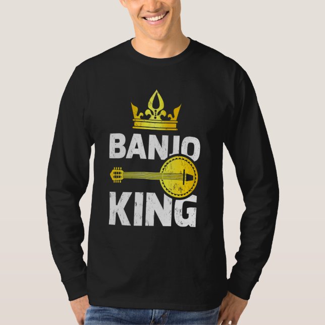 Banjo Music Banjo King T-Shirt (Vorderseite)