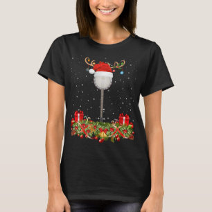 Banjo Music Lover Xmas Weihnachtsmannmütze Banjo C T-Shirt