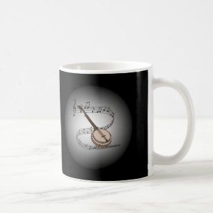 Banjo ~ Musical Globe ~ Musikinstrument ~ Kaffeetasse