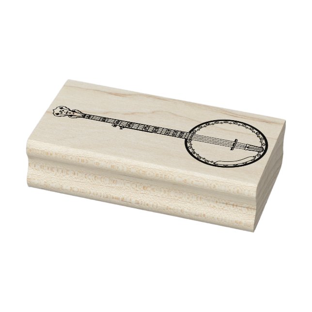 Banjo Musician Music Teacher Gummistempel (Stempel)