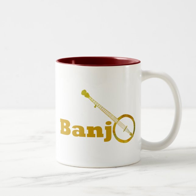 Banjo O Zweifarbige Tasse (Rechts)