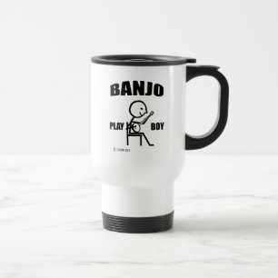 Banjo Play Boy Travel Mug Reisebecher