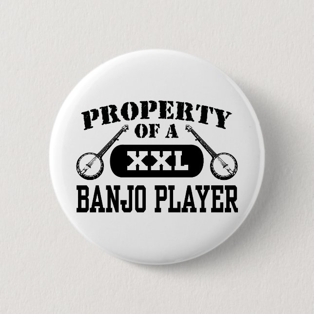 Banjo Player Button (Vorderseite)