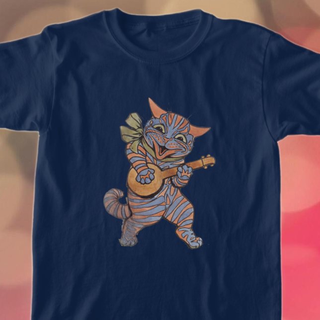 Banjo Playing Cat T-Shirt (Von Creator hochgeladen)