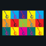 Banjo Pop Art Poster<br><div class="desc">Banjo Pop Art. Wenn Banjo Ihr Hobby,  Beruf oder Besessenheit ist,  zeigen Sie es mit großen Banjo-T - Shirt,  Tasse,  Aufklebern und mehr. Sie sind auch tolle Geschenke für andere Banjo Fans!</div>