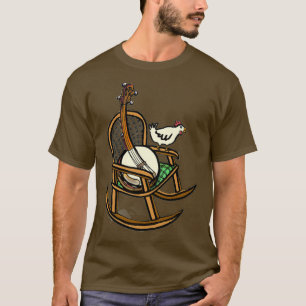 Banjo Rocking auf dem Blue Ridge Mountain T-Shirt