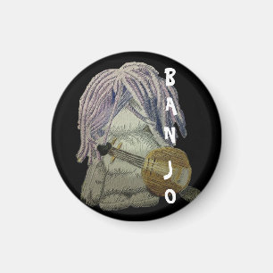 BANJO-SCHWARZER MAGNET