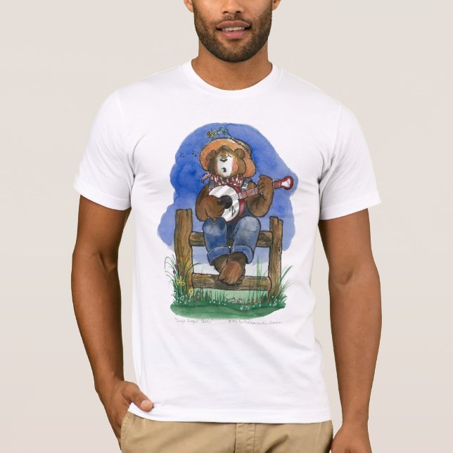 Banjo-Shirt T-Shirt (Vorderseite)