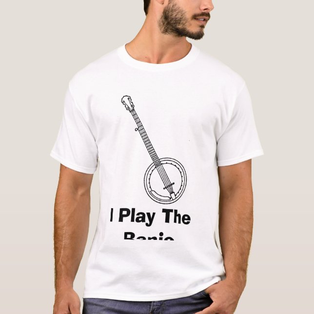 BANJO, spiele ich das Banjo T-Shirt (Vorderseite)