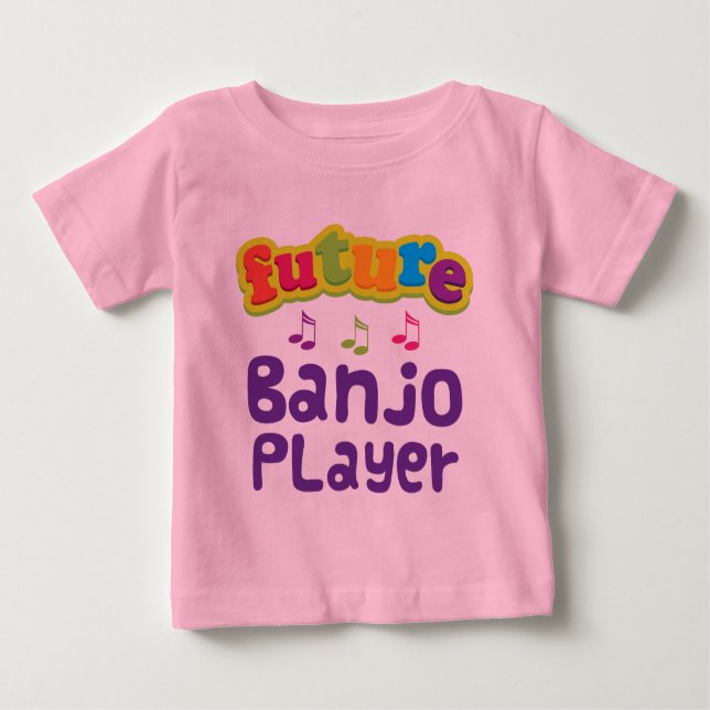 Banjo-Spieler (Zukunft) Baby T-shirt (Vorderseite)