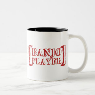 Banjo-Spieler Zweifarbige Tasse