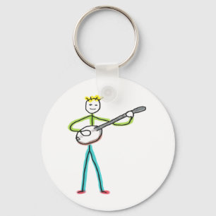 Banjo-Stockmann Schlüsselanhänger