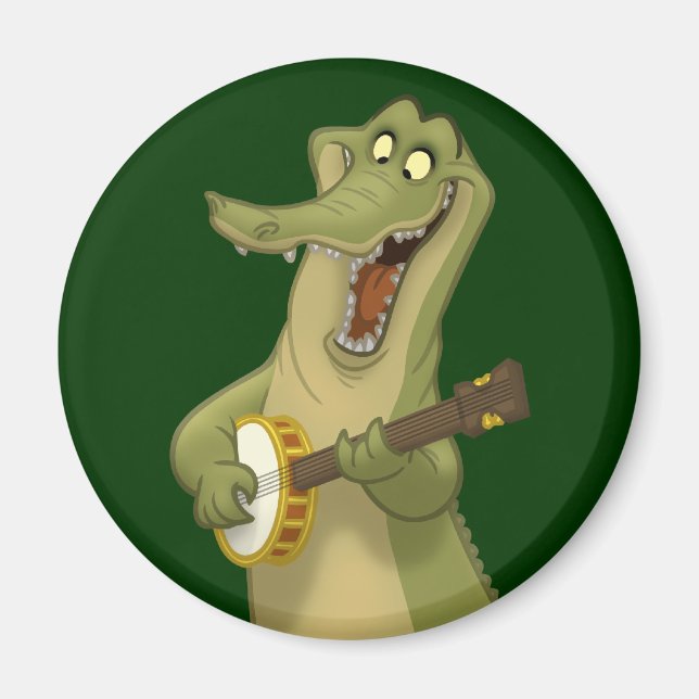 Banjo-Strummin' Gator Magnet (Vorne)