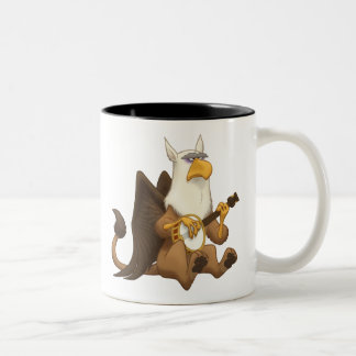 Banjo Strummin Gryphon Tasse