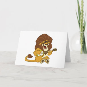 Banjo-Strummin’ Lion Card Karte