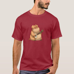 Banjo-Strummin' Schwein-Shirt T-Shirt