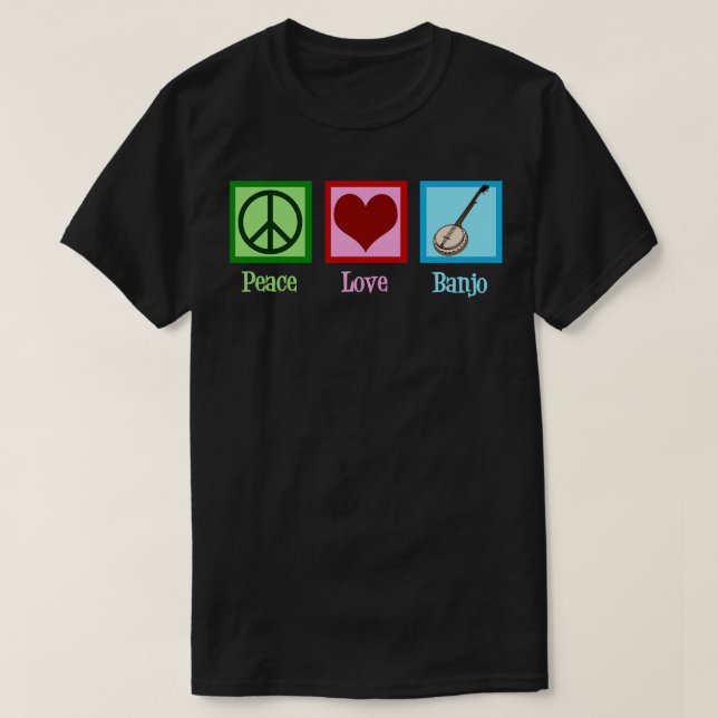 Banjo T-Shirt (Design vorne)