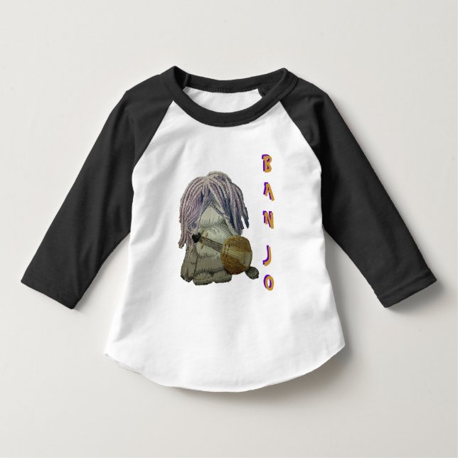 Banjo Toddler Raglan T-Shirt (Vorderseite)