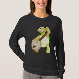 Banjo Turtle Turtle Playing Banjo T-Shirt