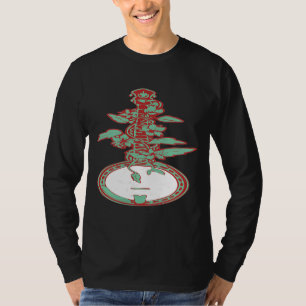 Banjo Weinreben Vintage Natur Grafik T-Shirt
