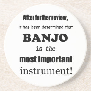 Banjo wichtigstes Instrument Getränkeuntersetzer