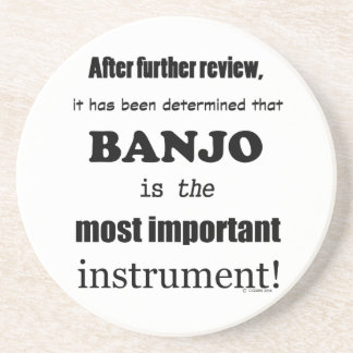 Banjo wichtigstes Instrument Getränkeuntersetzer