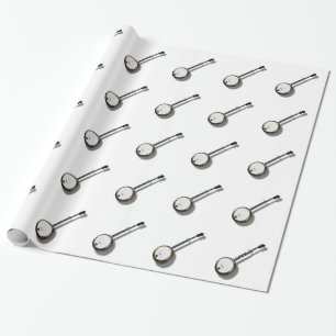 BANJO-WRAPPING PAPIER GESCHENKPAPIER