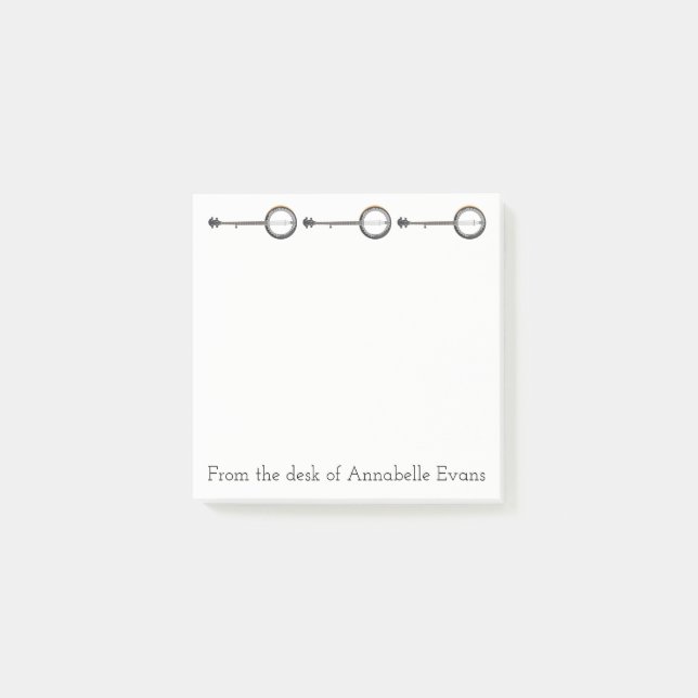 Banjos personalisieren post-it klebezettel (Vorderseite)