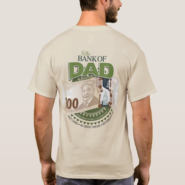 Bank des Vaters T-Shirt (Rückseite)