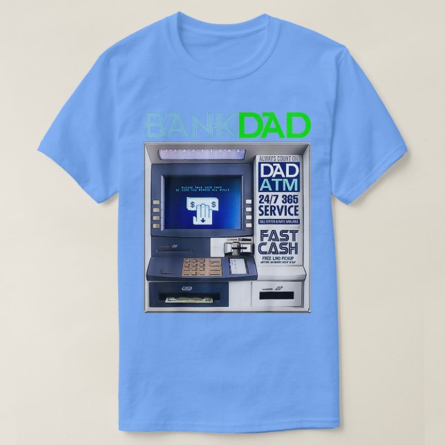 Bank des Vaters T-Shirt (Design vorne)