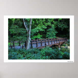 Bank-Felsen-Brücke, Central Park, New York City Poster