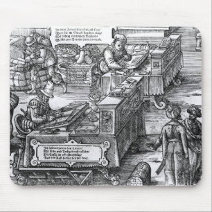 Bank-Innenraum Mousepad