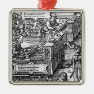 Bank-Innenraum Ornament Aus Metall