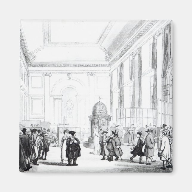 Bank of England, Great Hall, von Ackermann's Magnet (Vorne)