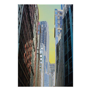 Bank of New York Gebäude Manhattan New York Poste Fotodruck