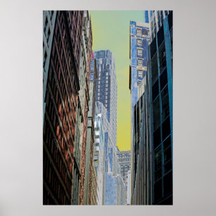 Bank of New York Gebäude Manhattan New York Poster