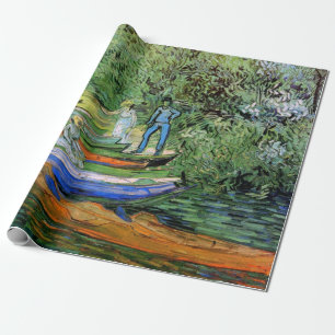 Bank of the Oise in Auvers von Vincent van Gogh Geschenkpapier