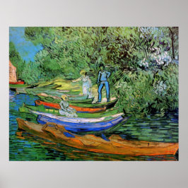 Bank of the Oise in Auvers von Vincent van Gogh Poster