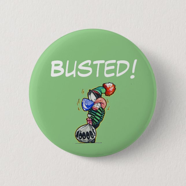 Bank Robber Button (Vorderseite)